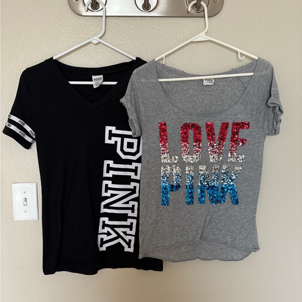 VS PINK TEE SIZE S